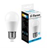 Лампа светодиодная Feron LB-750 Шарик E27 11W 175-265V 6400K - фото 78928
