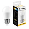 Лампа светодиодная Feron LB-950 Шарик E27 13W 175-265V 2700K - фото 78992
