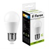Лампа светодиодная Feron LB-950 Шарик E27 13W 175-265V 4000K - фото 78993