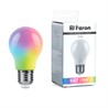 Лампа светодиодная Feron LB-375 E27 3W матовый 230V RGB плавная сменая цвета - фото 79005