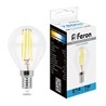 Лампа светодиодная Feron LB-52 Шарик E14 7W 230V 6400K - фото 79100