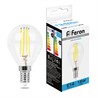 Лампа светодиодная Feron LB-515 Шарик E14 15W 230V 6400K - фото 79114