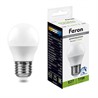 Лампа светодиодная диммируемая Feron LB-751 Шарик E27 11W 230V 4000K - фото 79383