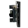 Розетка TV + компьютерная RJ-45 (механизм), STEKKER, RST00-5106-05, серия Эмили, черный уголь, soft touch - фото 80161
