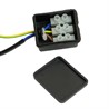Светильник садово-парковый Feron PL731 на стену вниз  60W E27 230V, черный - фото 80218