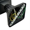 Светильник садово-парковый Feron PL744  на постамент 60W 230V E27, черный - фото 80257