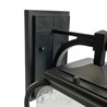 Светильник садово-парковый Feron PL741 на стену вниз  60W E27 230V, черный - фото 80265