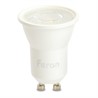 Лампа светодиодная Feron LB-272 MR11 GU10 5W 175-265V 2700K - фото 80734