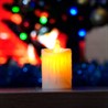 Световая фигура Свеча "Пламя"1LED (батарейки в компл), 7,5см, белый, LT134 - фото 80960