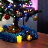 Световая фигура Свеча "Сказочный лес" 1LED (батарейки в компл), 12см, черный, LT127 - фото 81302