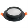 Светильник встраиваемый Feron DL504 потолочный GX53 черный круг IP44 - фото 81481