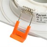 Светильник встраиваемый Feron DL505 потолочный GX53 белый квадрат IP44 - фото 81589