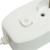 Удлинитель 3-местный c/з 3x1 мм2, 3 м, 250В, 10А, 2USB+1Type-C 2,4А, серия Home, белый STEKKER HM08-33-02 - фото 81811