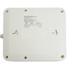 Удлинитель 6-местный c/з 3x1 мм2, 1,8 м, 250В, 10А, 4USB+2Type-C 2,4А, серия Home, белый STEKKER HM09-66-02 - фото 81832