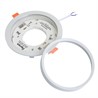 Светильник встраиваемый Feron DL704 потолочный GX70 белый круг IP44 - фото 82833