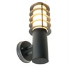 Светильник садово-парковый Feron DH046-B, Техно на стену, 18W E27 230V, черный - фото 82876