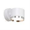 Светильник  настенный Feron HL4598  Barrel DUET 12W, 230V,GX53, белый + хром IP20 - фото 82943