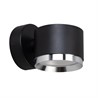 Светильник  настенный Feron HL4598  Barrel DUET 12W, 230V,GX53, черный + хром IP20 - фото 82948