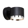 Светильник  настенный Feron HL4598  Barrel DUET 12W, 230V,GX53, черный + хром IP20 - фото 82949
