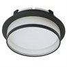 Светильник встраиваемый Feron DL700  потолочный GX70 черный круг - фото 82950