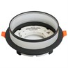 Светильник встраиваемый Feron DL700  потолочный GX70 черный круг - фото 82958