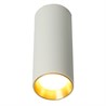 Светильник потолочный Feron ML101 Barrel MR11 GU10 35W 230V,  белый + золото - фото 83423