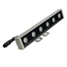 LL-893 Светодиодный линейный прожектор для подсветки стен, красный, 250*40*25mm, 6W DC24V, IP65 - фото 83498