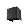 FL-LED WallCube-UD006 2x5W-UP/DN BK 0-120° CCT-3000K+4000K+6000K L/W/H-100мм IP65 - с-к настен. - фото 84102