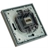 Розетка HDMI 2.0 Type A (механизм), серия Эмили, STEKKER, RST00-5118-10, платиново-серый, soft touch - фото 85871