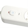 Сетевой фильтр 3-местный с/з STEKKER 3x1мм2, 5 м, 250В, 16А, 2 USB-A+2 Type-C 3, серия Nova, белый - фото 86004
