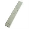 Сетевой фильтр 6-местный с/з STEKKER HM20-61-053x1мм2, 5 м, серия Optima, белый - фото 86205