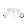 Светильник светодиодный СПОТ накладной PONGEE plate/spiral white 3xGU10 230V - PHILIPS - фото 86955