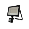 FL-LED Light-PAD SENSOR 100W Black 4200К 10000Лм 100Вт AC220-240В 235x220x55мм 750г - С датчиком - фото 87035