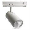 Светодиодный светильник Feron AL147 трековый на шинопровод 30W 4000K 35 градусов белый, 3х фазный - фото 88392