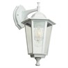 Светильник садово-парковый Feron 6102/PL6102 шестигранный на стену вниз 60W E27 230V, белый - фото 88603
