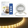 Cветодиодная LED лента Feron LS603, 60SMD(2835)/м 4.8Вт/м  5м IP20 12V 3000К - фото 88633