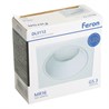 Светильник встраиваемый Feron DL3112 потолочный MR16 G5.3 белый - фото 88903