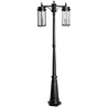 Светильник садово-парковый Feron PL788 столб 2*40W 220-240V E27, черный - фото 89226