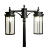 Светильник садово-парковый Feron PL788 столб 2*40W 220-240V E27, черный - фото 89229