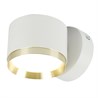 Светильник  настенный Feron HL4598  Barrel DUET 12W, 230V,GX53, белый + золото IP20 - фото 89441