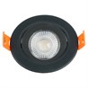 Светодиодный светильник Feron.ONE AL540 встраиваемый 5W 4000K черный "круг" - фото 89480
