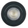 Светодиодный светильник Feron.ONE AL540 встраиваемый 12W 4000K черный "круг" - фото 89489