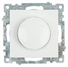 Выключатель диммирующий TRIAC(механизм), STEKKER GLS10-7106-01, 250V, 500W, серия Катрин, белый - фото 89730