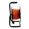 Удлинитель на катушке Stekker Standart  STD01-40-50 4 гнезда с/з ПВСбм 3*1, оранжевый, 16А, IP40, 50м - фото 89985