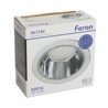 Светильник встраиваемый Feron DL3102 потолочный MR16 G5.3 белый + хром - фото 90076