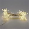 Светодиодная гирлянда Feron CL589 линейная Звездочки на проволоке, 2700К, с питанием от батареек, прозрачный шнур 2.3м - фото 90191