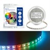 Cветодиодная LED лента Feron LS606, 60SMD(5050)/м 14,4Вт/м 5м IP20 12V RGB - фото 91412