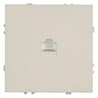 Розетка компьютерная 1-местная RJ-45 (механизм), серия Эмили, RST00-5117-08, кашемир, soft touch - фото 92690