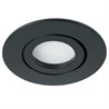 Светильник встраиваемый Feron DL1101 потолочный MR11 G5.3, GU10 черный - фото 94312