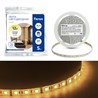 Cветодиодная LED лента Feron LS607, 60SMD(5050)/м 14.4Вт/м  5м IP65 12V 3000К - фото 94530